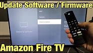 Amazon Fire TV: How to Update Software / Firmware to Latest Version