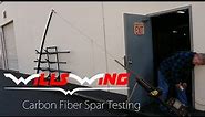 Wills Wing Carbon Fiber Wing Spar Testing