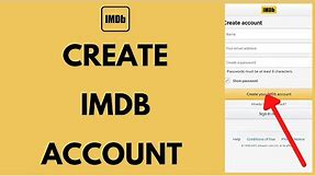How to Create IMDB Account | IMDB Sign Up | How to Use IMDB.com