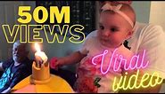 1 Year Old Birthday Cake Blow Out Candles