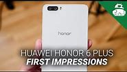 Huawei Honor 6 Plus First Impressions