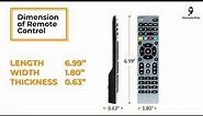 GE 33709 Universal Remote Instruction Manual: Battery Installation & Setup Guide
