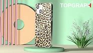 Topgraph iphone 13 mini case leopard cheetah print design