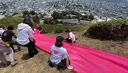 Pink triangle returns to San Francisco's Twin Peaks to celebrate Pride Month