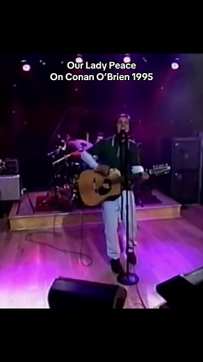 Naveed live on Conan O’Brien back in 1995. If you could keep only three songs from this album what would they be? #naveed #ourladypeace #90s #conanobrien #90salternativerock #90saltrock