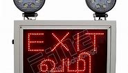 Fine Industrial Emergency Exit Light With Led Sign
