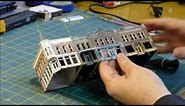 How to add interiors to your N scale buildings