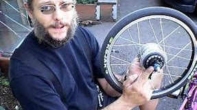 Bike Friday Rear Wheel Removal with a Shimano Alfine 8 & Nexus 8 Internally Geared Hub.AVI