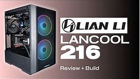 I build in the Lian Li Lancool 216 RGB pc case (In Depth Review, Pros + Cons)