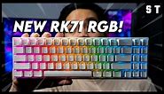 NEW Royal Kludge RK71 RGB Unboxing & Typing Test - Hotswap Bluetooth Gaming Keyboard | Samuel Tan