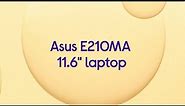 Asus E210MA 11.6" Laptop - Intel® Celeron®, 64 GB eMMC, Blue - Product Overview