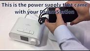 How To Connect A New Battery with the DreamStation Machine?