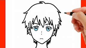 HOW TO DRAW A BOY EASY - HOW TO DRAW ANIME EASY STEP BY STEP