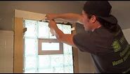 How to Install a Glass Block Window