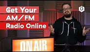 Get Your AM/FM Radio Online in 30 Mins | Radio.co Demo