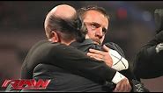 CM Punk and Paul Heyman embrace: Raw, June 24, 2013