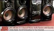 JVC DX-J21 Midsize 2.1 Channel Stereo Audio System - JR.com