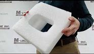 Types of Packaging Foam - explained by M-LINE Custom Packaging Solutions