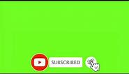 Subscribe Button Green Screen No Copyright