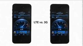 iPhone 5: 4G LTE vs. 3G Speed Test
