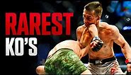 10 of the RAREST Knockouts in UFC History