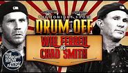 Tonight Show Drum-Off: Will Ferrell vs. Chad Smith