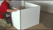 How To Build A Corner Cabinet - DIY At Bunnings