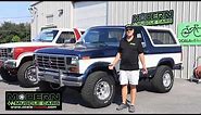 Fully Restored 1986 Ford Bronco XLT - Modern Muscle Cars