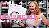 How to Use Cricut Printable Iron-On (including wash tests!)