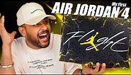 🔥 UNBOXING: My First NIKE AIR JORDAN 4 Shoes/Sneaker Review 2023 | ONE CHANCE