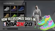 Nba2k20 | How To Customize Shoes 👟🎨 And Equip Them🔥‼️