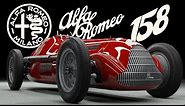 L'Alfa Romeo 158, première gagnante en F1