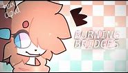 burning bridges // meme