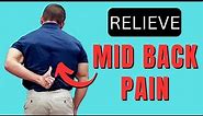 4 Mid Back Pain Relief Exercises You Can Do Anywhere Without Getting On The Floor
