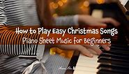 Best 26 1 Easy Christmas Piano Sheet Music for Beginners