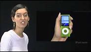 New iPod Nano - How to Use iPod Nano Hold switch Center button and Click Wheel