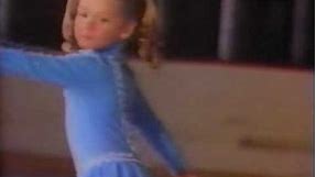 VINTAGE 70'S WONDER BREAD COMMERCIAL W LITTLE GIRL ICE SKATER