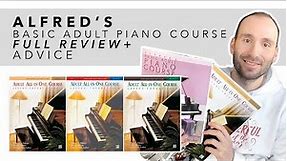 Alfred's Basic Adult Piano Course | Full Review + Contents + Advice