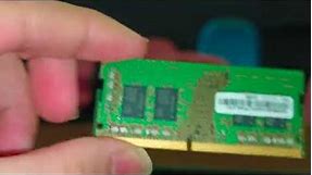 Samsung 8GB DDR4 PC4-3200AA 3200Mhz Notebook RAM installation