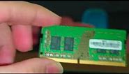 Samsung 8GB DDR4 PC4-3200AA 3200Mhz Notebook RAM installation