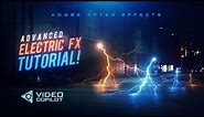 Advanced Electric FX Tutorial! 100% After Effects!