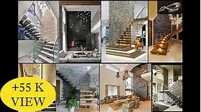 50+ Double Height Wall Feature Wall | Duplex Stone Wall Home Interior Idea & Collection 2021 | I.A.S