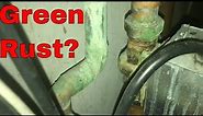 Should you worry about the green rust/patina (virdigris) on your copper pipes?