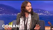 Russell Brand Really Knows That Charlie Sheen Fellow | CONAN on TBS