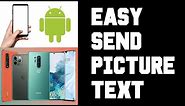 Easy How To Send Picture Text on Android - How To Send Picture Text Message Instructions, Guide