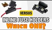 InLine Blade Fuse Holders versus InLine Midi Fuse Holders. Which one should you use?