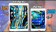 2020 iPad 10.2-inch vs iPad Mini 5 - Best Budget iPad? 🤔