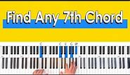 SEVENTH CHORDS EXPLAINED! The formula for finding any 7th chord on the piano