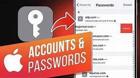 How to See Accounts and Passwords on iPhone | How to View and Edit Passwords Saved with Safari