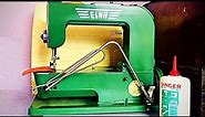 Vintage Elna Grasshopper Sewing Machine | Cleaning